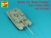 Aber 35l-345 120 mm L/55 CN08 barrel for K2 Black Panther tank / Lufa 120 mm L/55 CN08 do czołgu K2 Black Panther 1/35